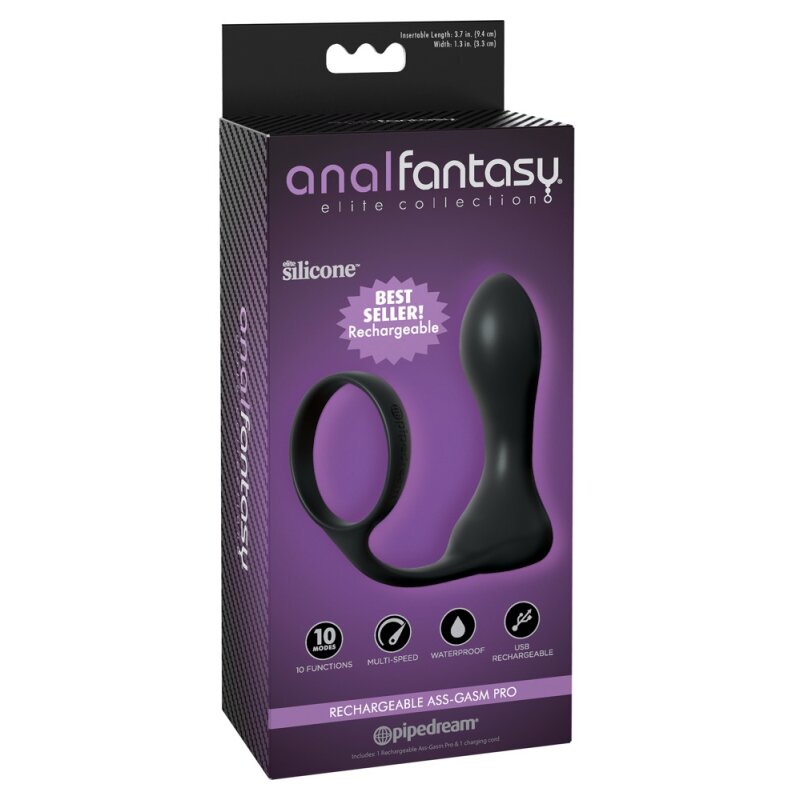 Rechargeable Ass-Gasm Pro