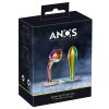 Anos Metal Butt Plug Set Rainb