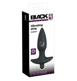 Black Velvets Vibr. Plug Mediu