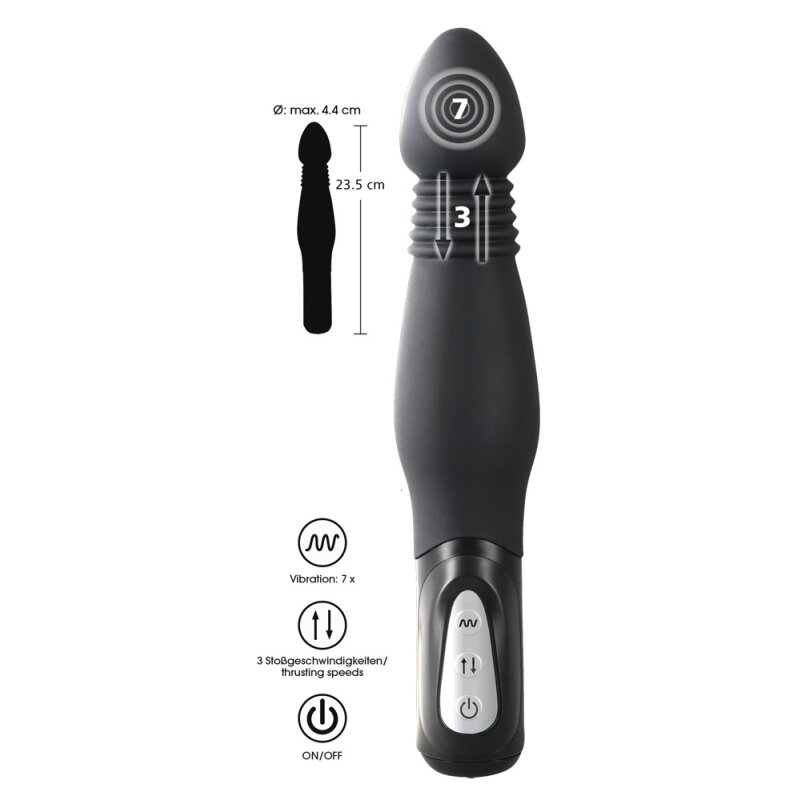 Y2T Black Thrusting Anal Vibe
