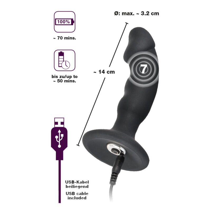 Black Velvets Rechargeable Plug