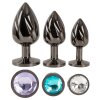 ANOS Metal Butt Plug Set Diamo