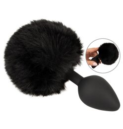 Fluffy Tail Black M