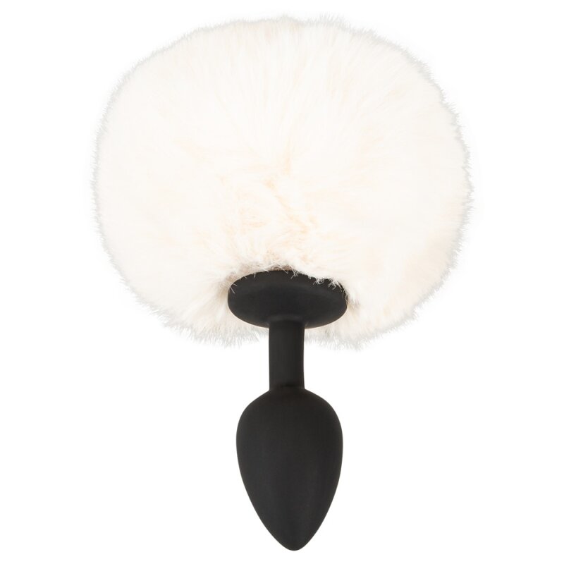 Fluffy Tail White S