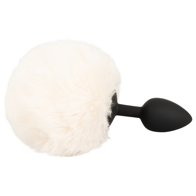Fluffy Tail White S
