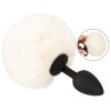 Fluffy Tail White S