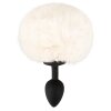 Fluffy Tail White S
