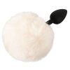 Fluffy Tail White S