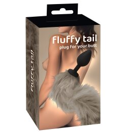 Fluffy Tail Grey