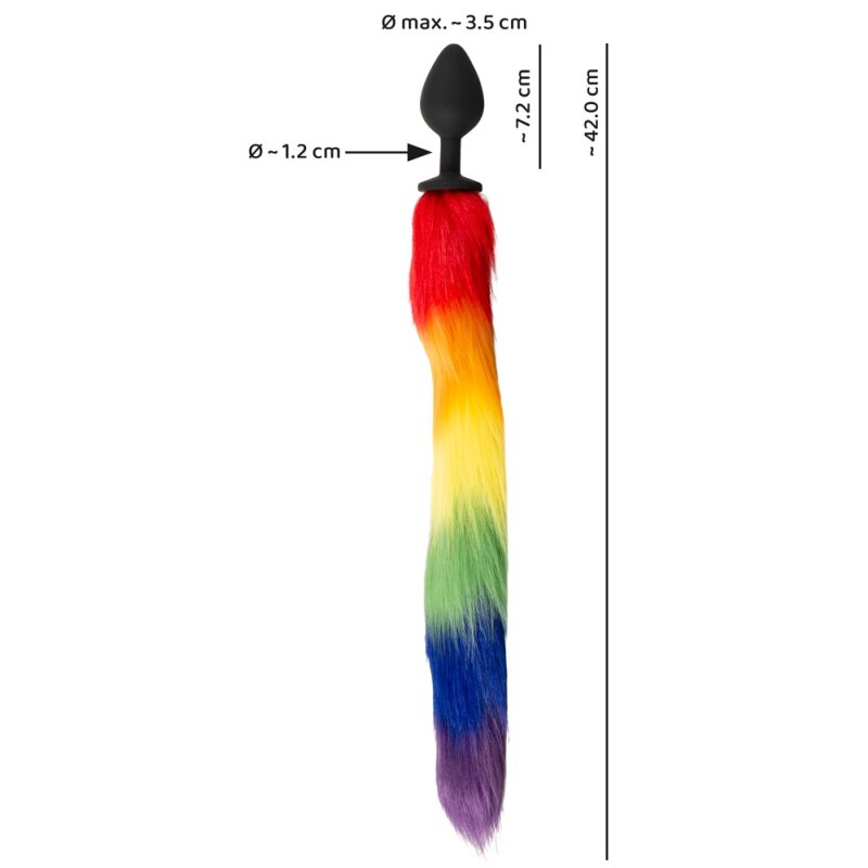 Fluffy Tail Rainbow