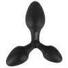 Black Velvets Triple Butt Plug