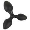Black Velvets Triple Butt Plug