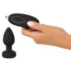 RC Flashing Butt Plug with Vibration