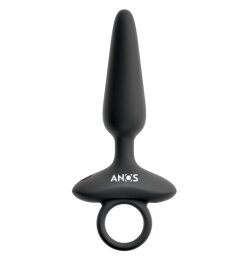 Flexible Butt Plug with Vibrations
