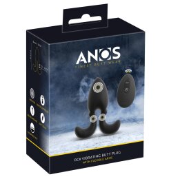 RC Vibrating Butt Plug with Flexible Arms