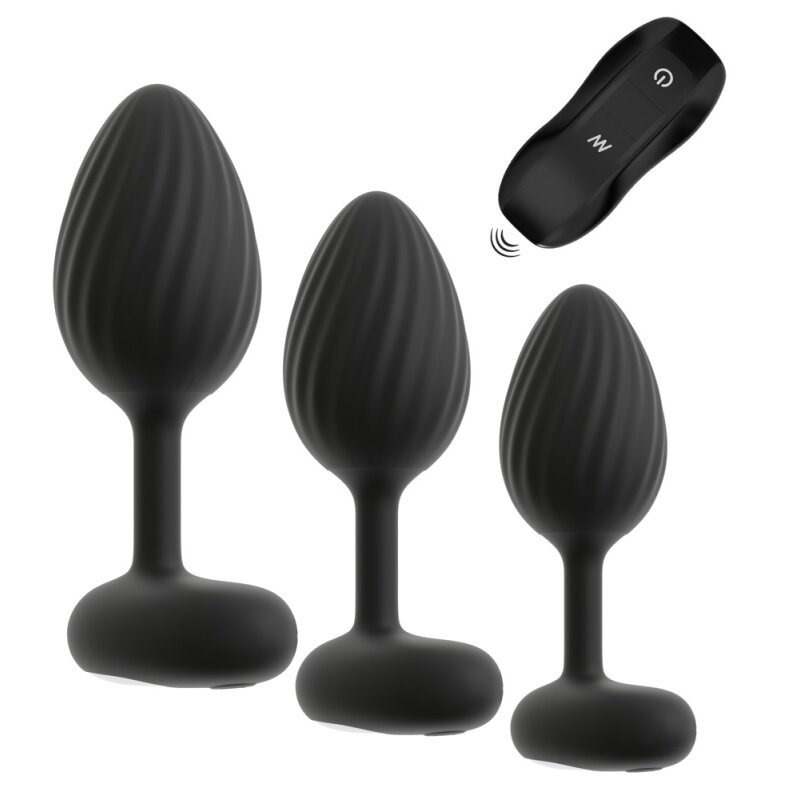 ANOS Vibrating Butt Plug Train