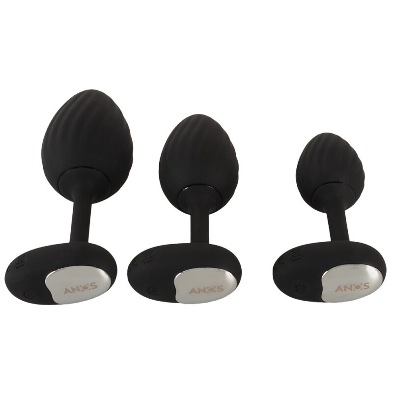 ANOS Vibrating Butt Plug Train