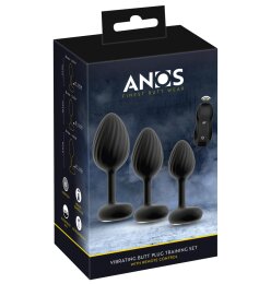 RC Butt Plug Set with Vibration
