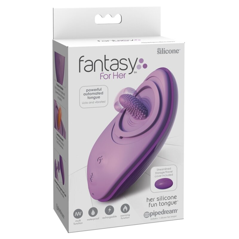 Her Silicone Fun Tongue