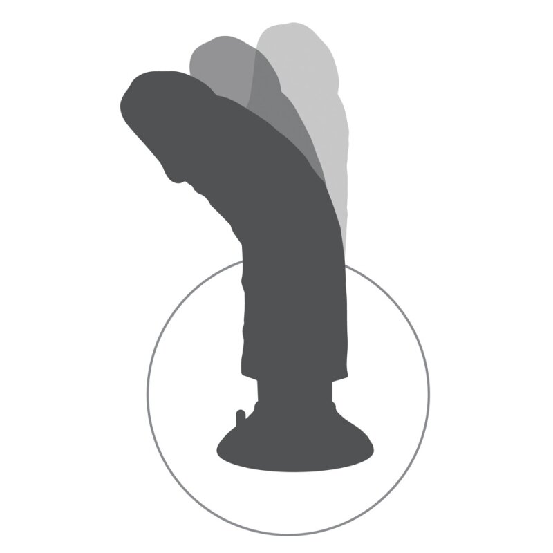KC 8 Vibrating Cock with Ball