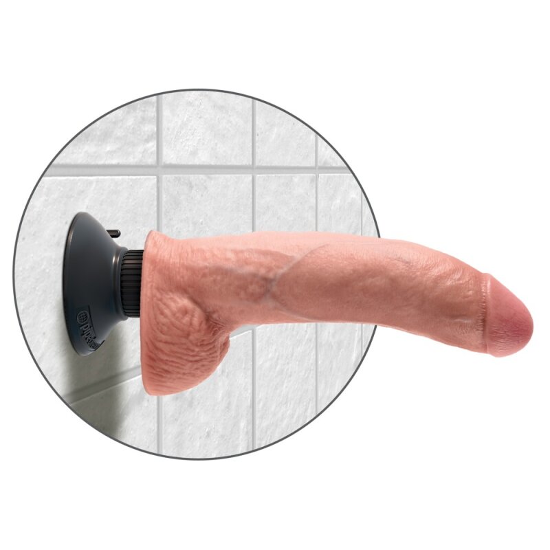 KC 9 Vibrating Cock with Balls