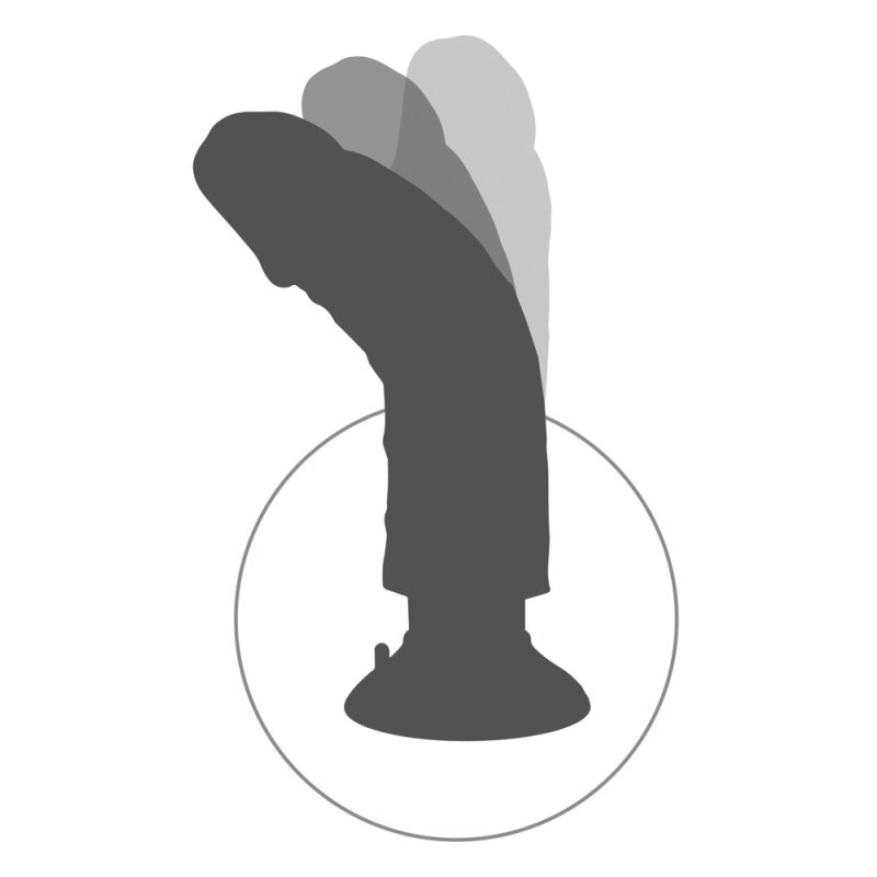 KC 9 Vibrating Cock with Balls