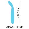 Cuties Mini Vibrator Blue 2.G