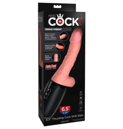 6.5" Thrusting Cock with Balls