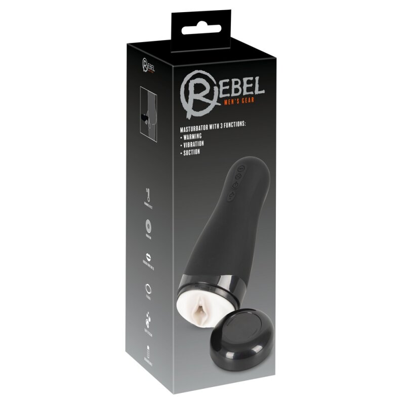 Masturbator with 3 Functions