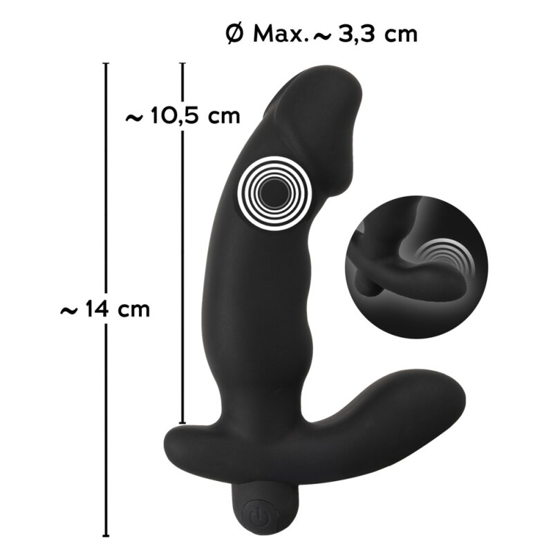 ANOS Cock shaped butt plug wit