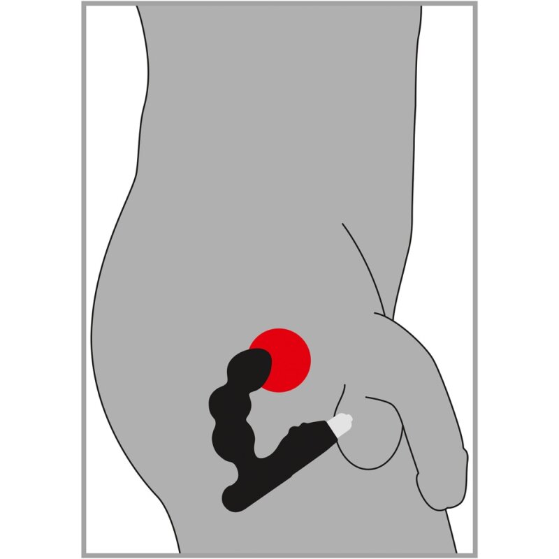 Rebel Bead-shaped Prostate Stimulator