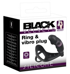 Black Velvets ring + vibro plu