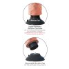 King Cock 10inch Vibr./w.balls