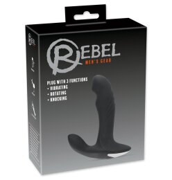 Rebel Plug with Perineum Stimulator