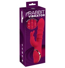 Rabbit Vibrator with 3 moving