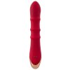 Rabbit Vibrator with 3 Moving Rings