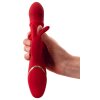 Rabbit Vibrator with 3 Moving Rings