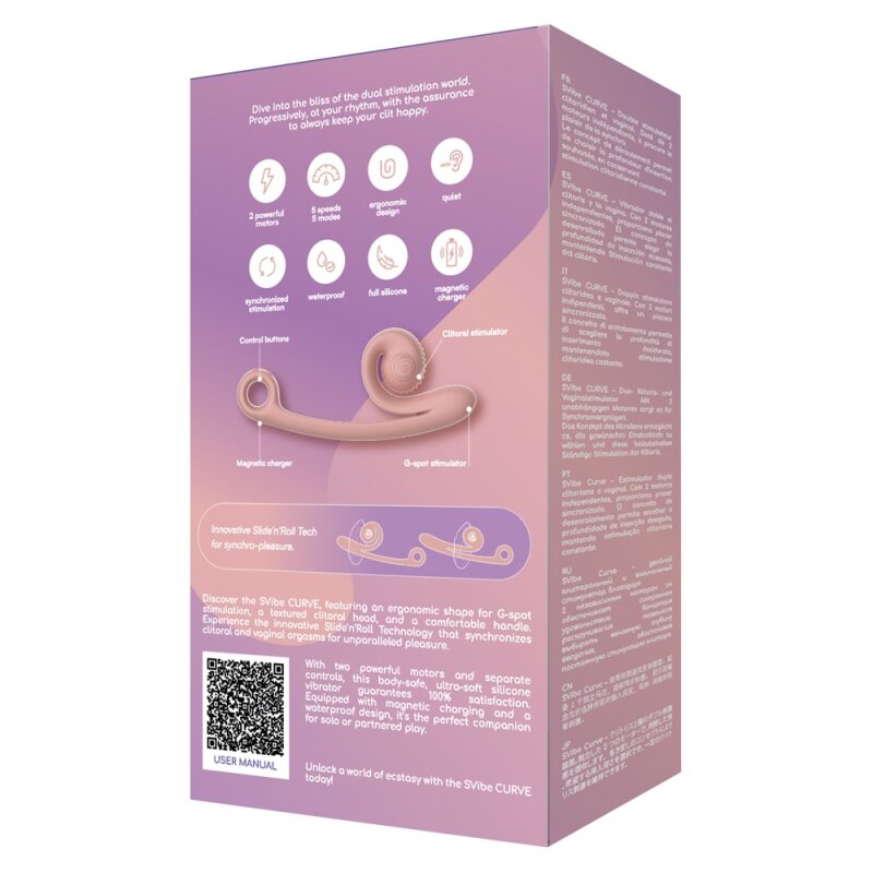 SVibe Curve Peachy Pink