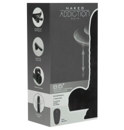 8,6" Rotating & Thrusting Vibrating Dong