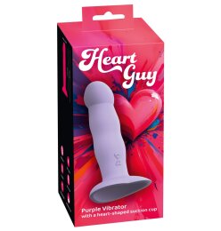 Heart Guy Purple Vibrator