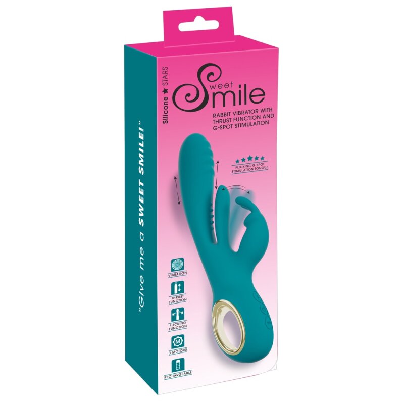 Rabbit Vibrator with Thrust Function and G-Spot Stimulation