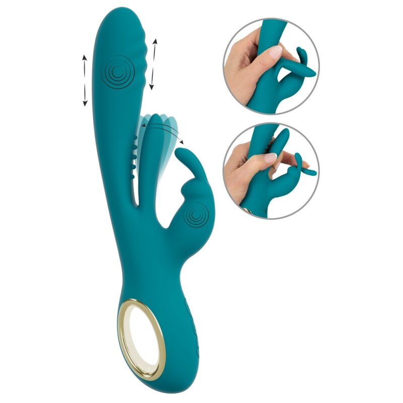 Rabbit Vibrator with Thrust Function and G-Spot Stimulation