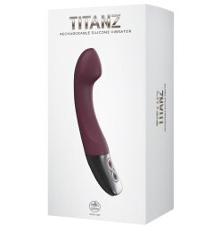Titanz Vibrator Rubine Red