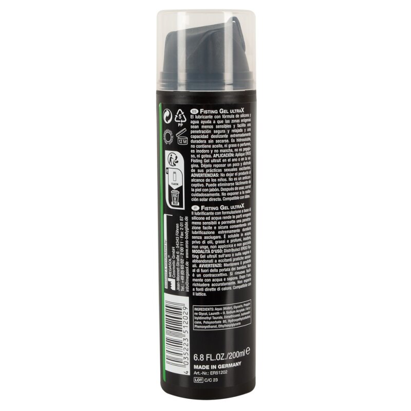 EROS Fisting Gel UltraX 200 ml