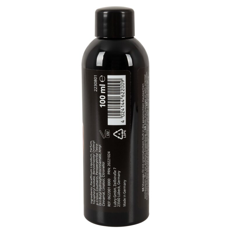 Erotic Massage Oil Oriental Ecstasy