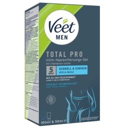 Men TOTAL PRO Intimate Hair Removal Set