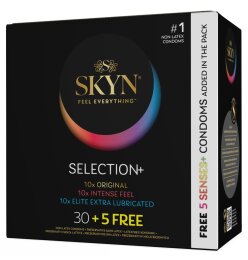 SKYN Selection+ 30+5 free