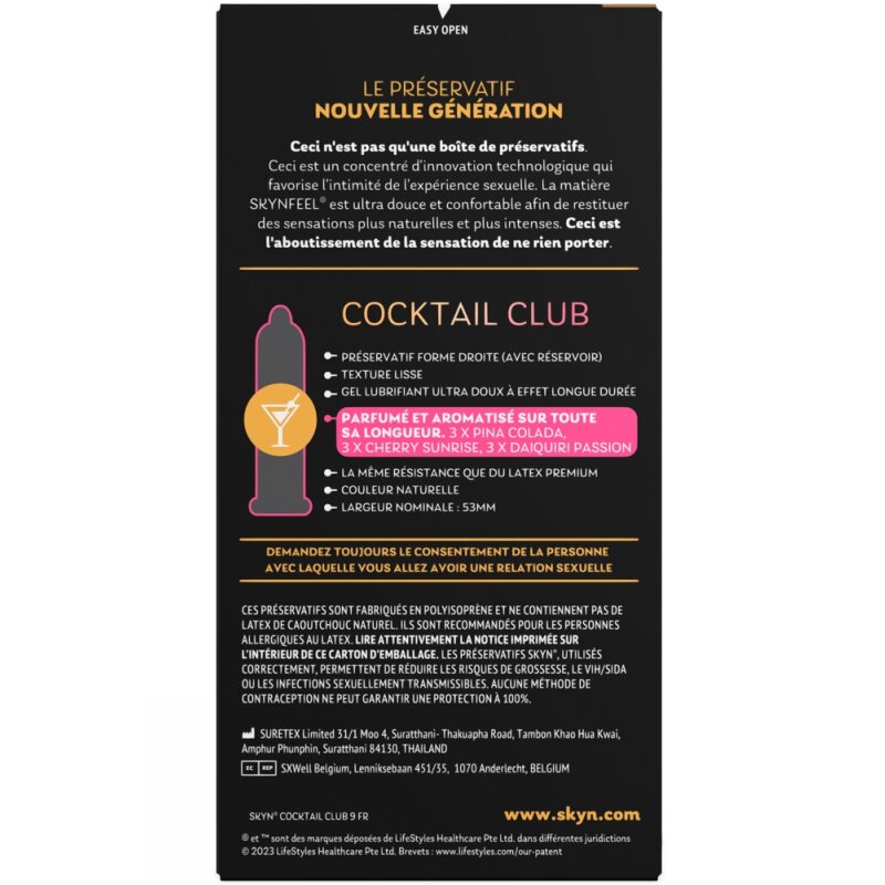 Skyn Cocktail Club 9er FR