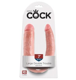 King Cock Large Double Trouble