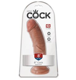 King Cock 8 Cock - Tan